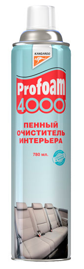 Kangaroo Очиститель интерьера Profoam 4000 пенный (780мл) в Краснодаре