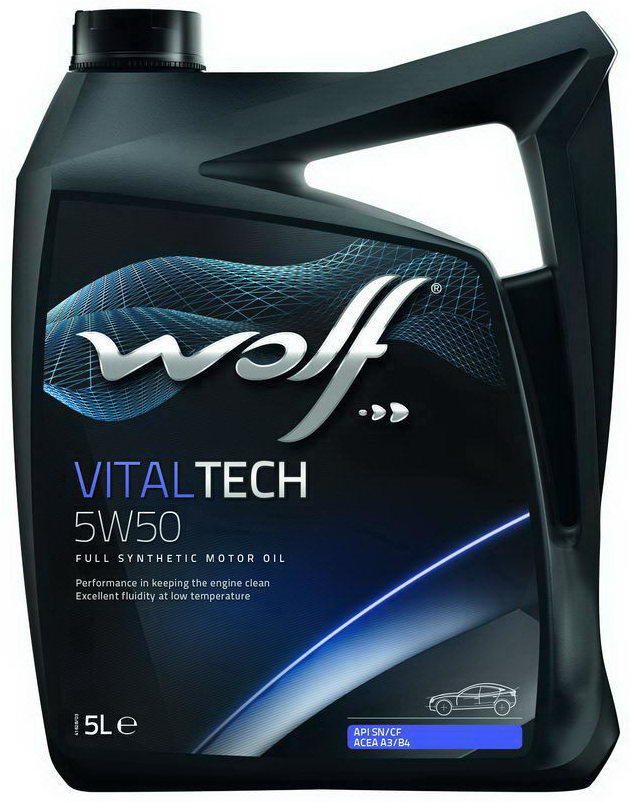 Моторное масло Wolf VitalTech 5W50 в Краснодаре