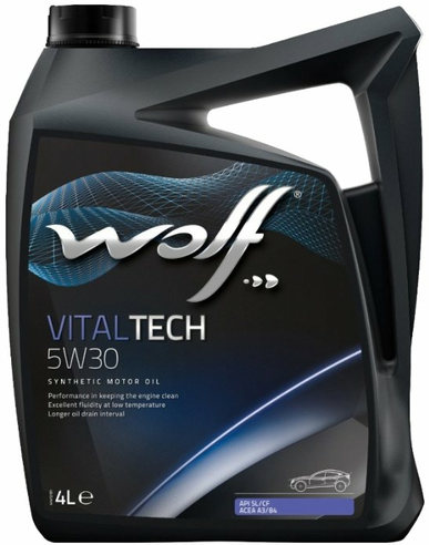 Моторное масло Wolf VitalTech 5W30 в Краснодаре