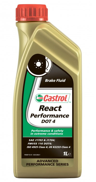 Тормозная жидкость Castrol React Performance DOT 4 в Краснодаре