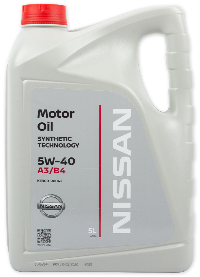 Моторное масло Nissan 5W40 A3/B4 в Краснодаре