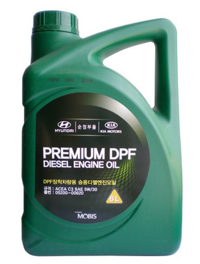Моторное масло Hyundai Premium DPF Diesel 5W30 в Краснодаре