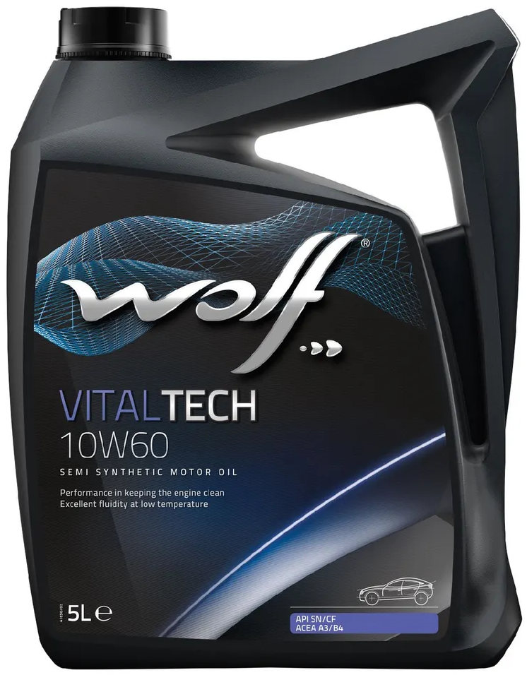 Моторное масло Wolf VitalTech 10W60 в Краснодаре
