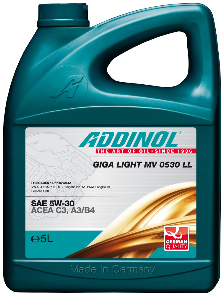Моторное масло Addinol Giga Light MV 0530 LL 5W30 в Краснодаре